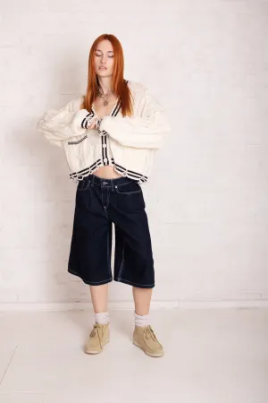 Indigo Rinse Release Jorts