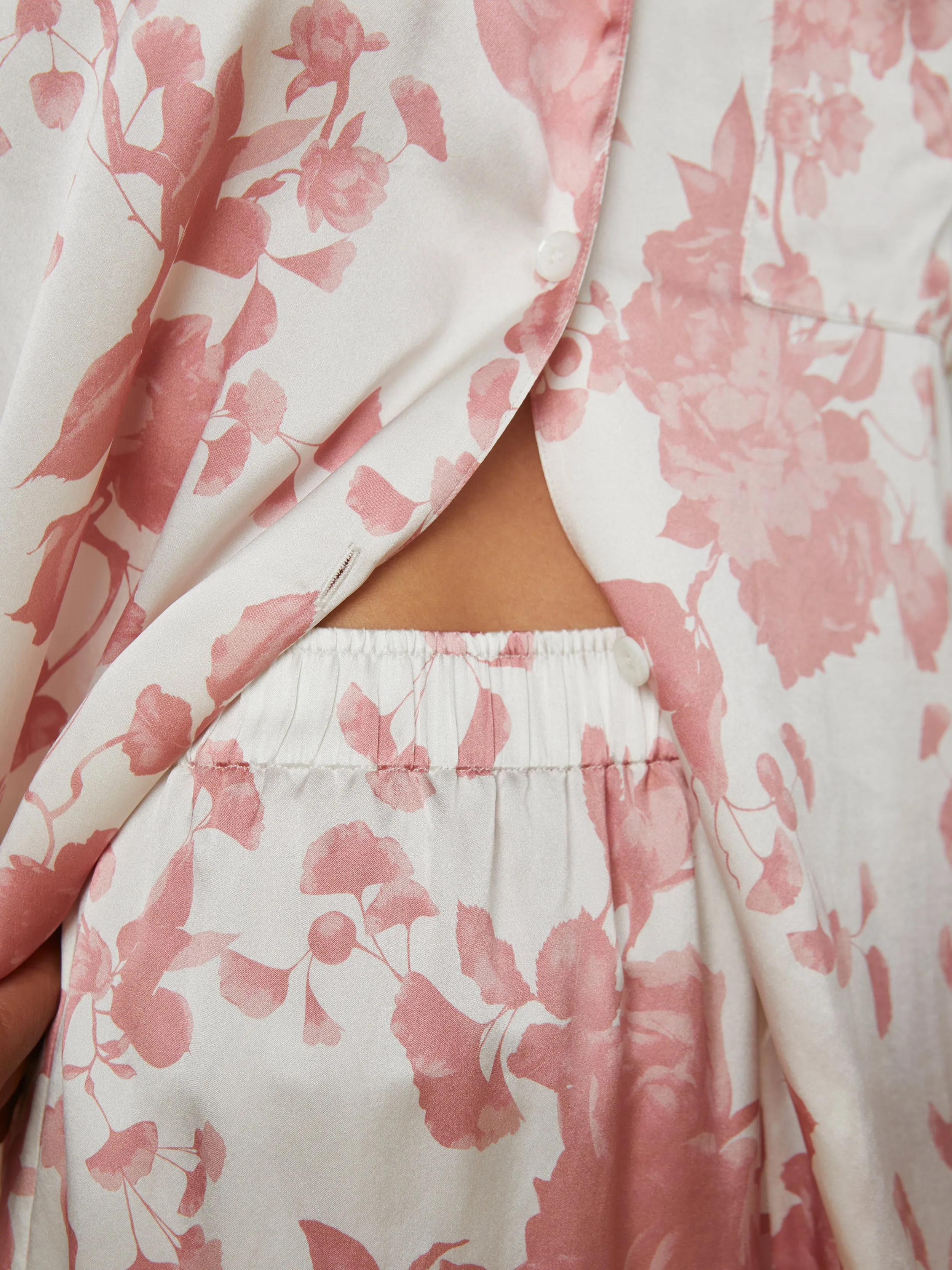 Inez Silk Short Pajama Set
