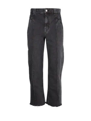 Isabel Marant Étoile Cropped Flared Leg Jeans