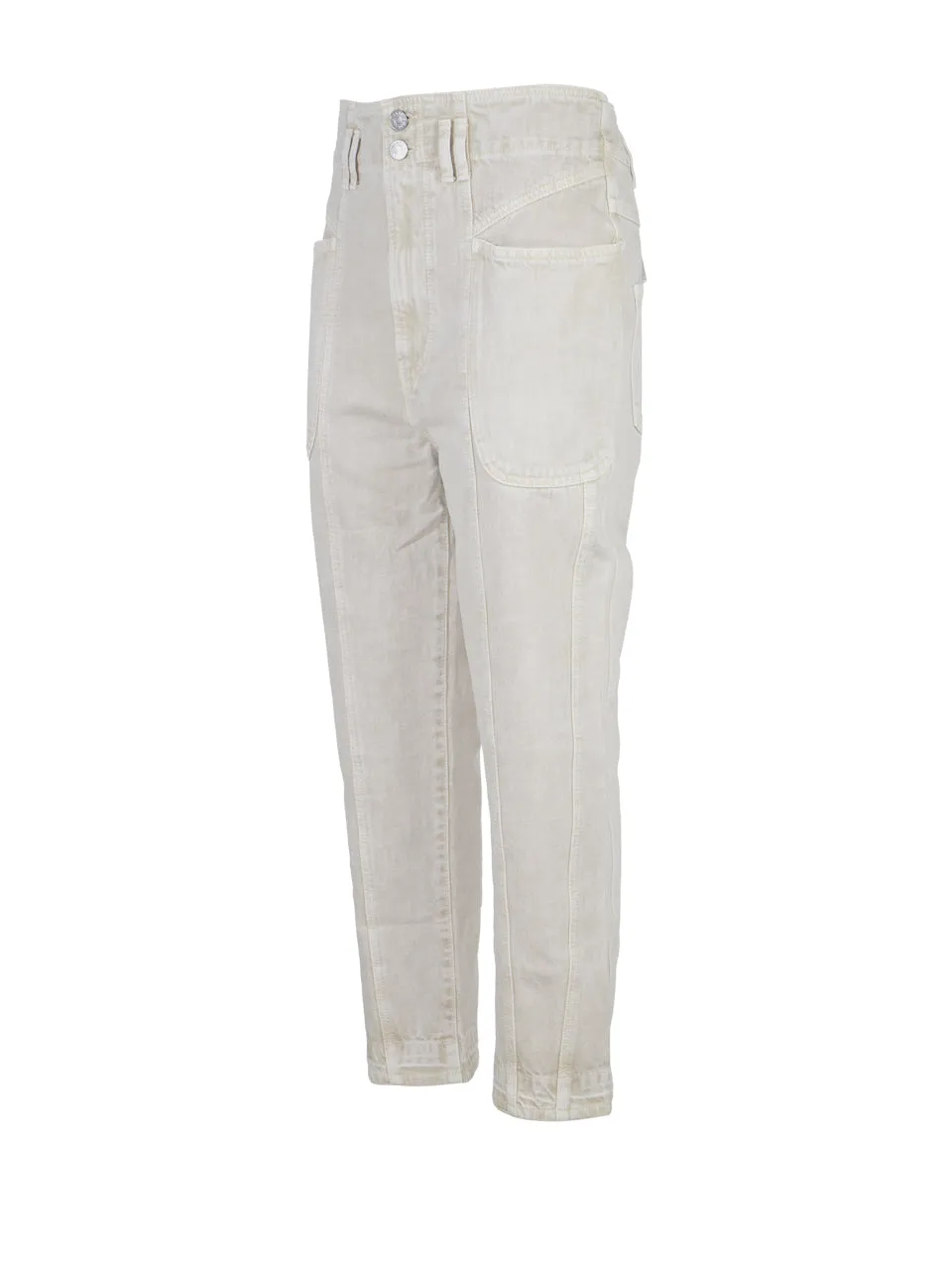 Isabel Marant Étoile High-Rise Cropped Jeans