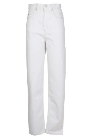 Isabel Marant Étoile High Rise Faded Jeans