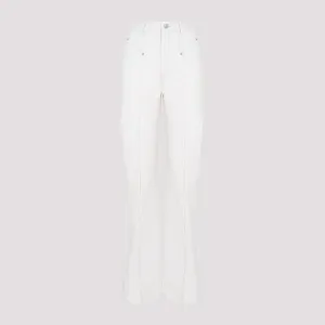 Isabel Marant Tuackom Button Detailed High Waist Jeans