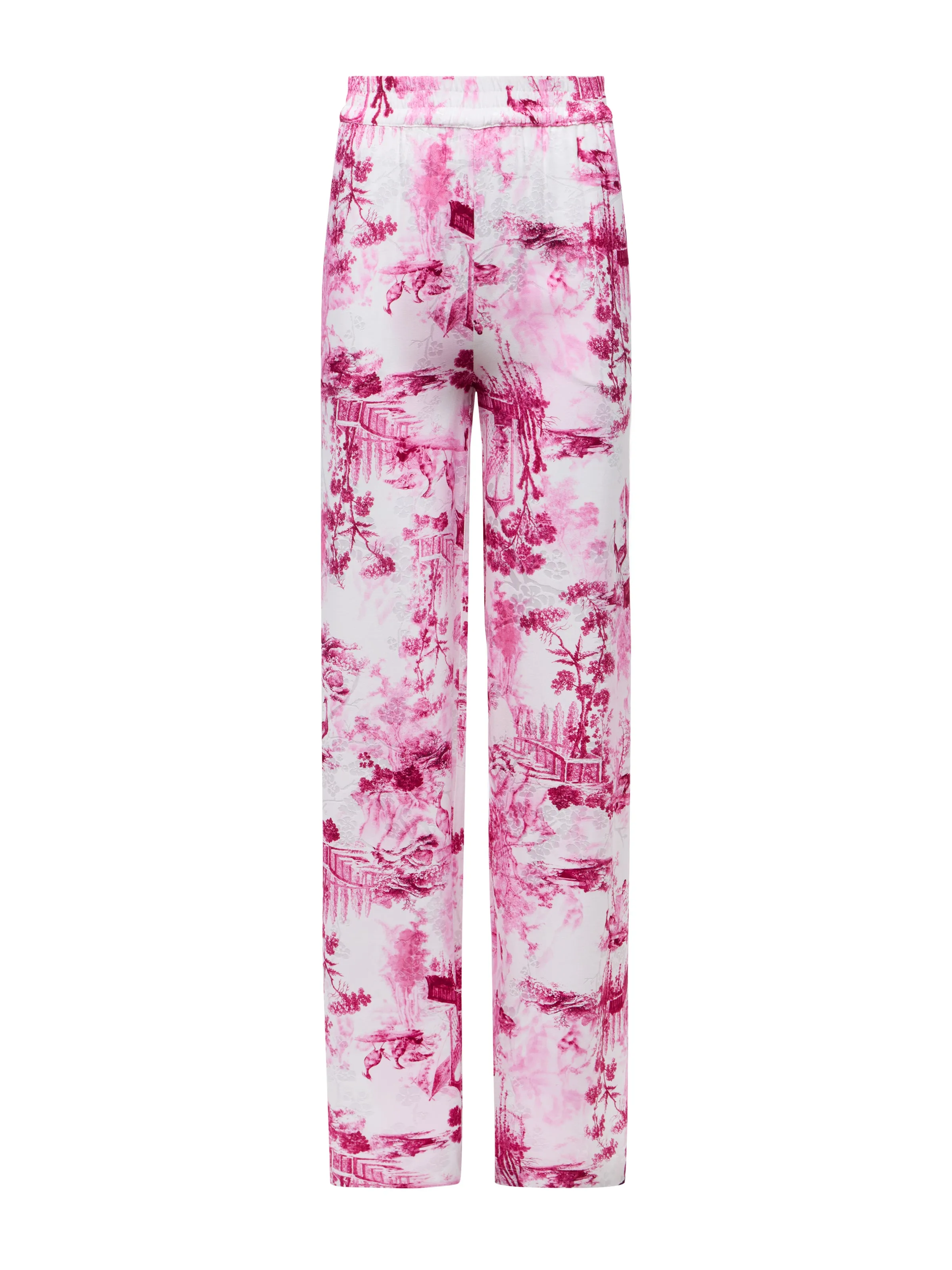 Ivy Satin Wide-Leg Pant