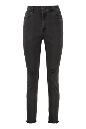 J Brand Leenah High-Rise Skinny Fit Jeans