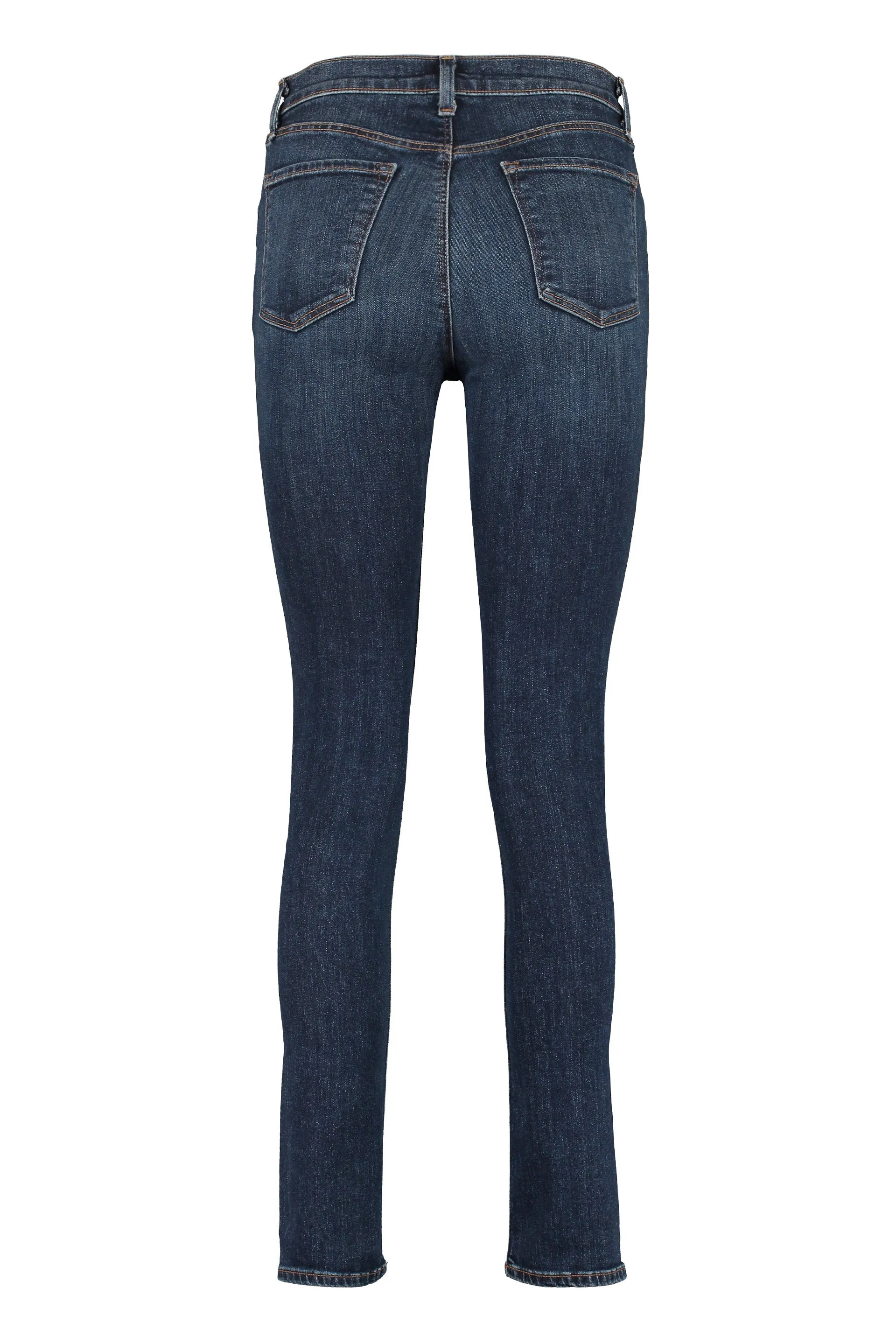 J Brand Mid-Rise Skinny Fit Jeans