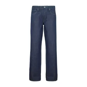 Jacquemus Straight Leg Logo Patch Jeans