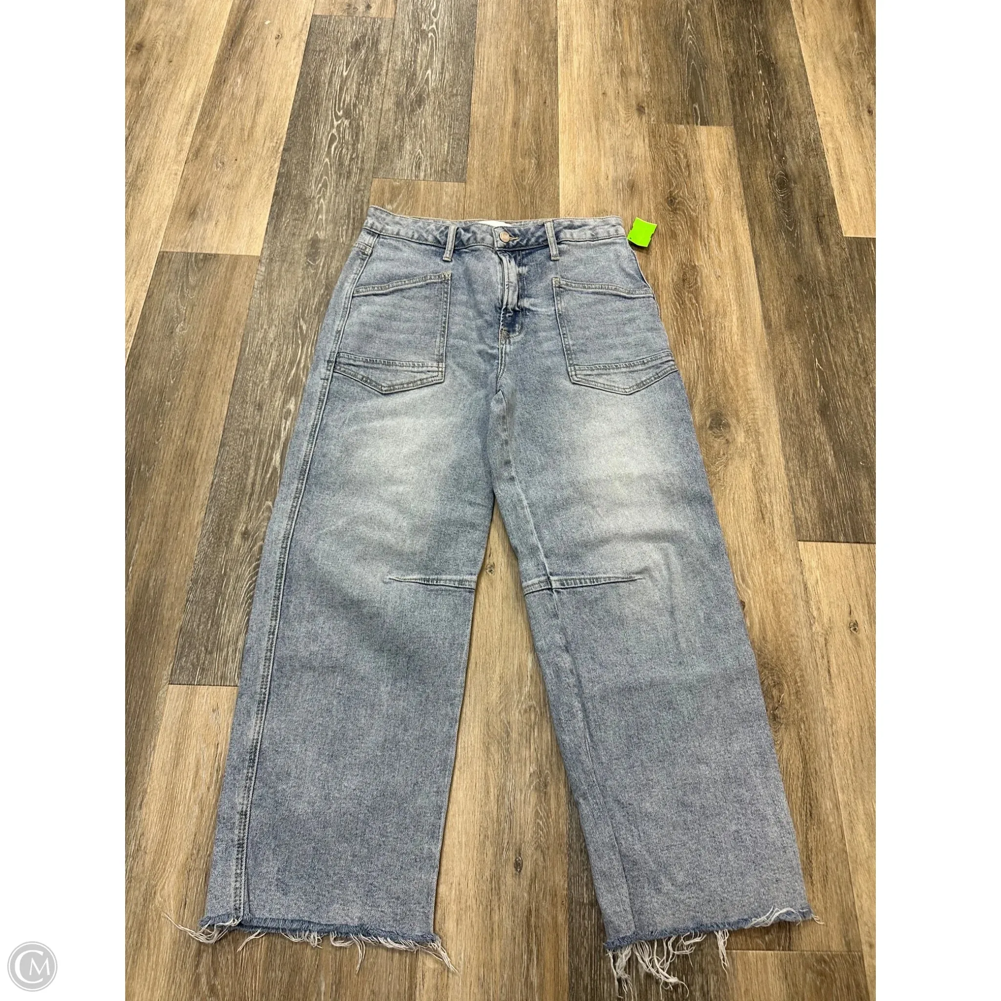 Jeans Boot Cut By Vervet In Blue Denim, Size: 10