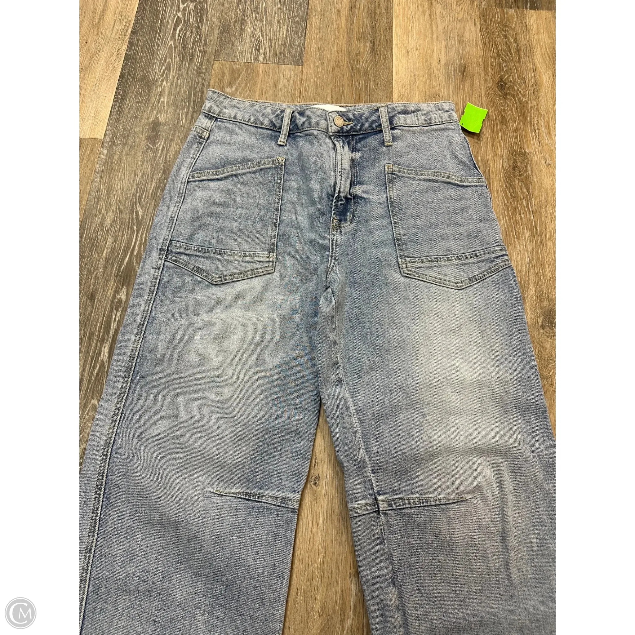 Jeans Boot Cut By Vervet In Blue Denim, Size: 10