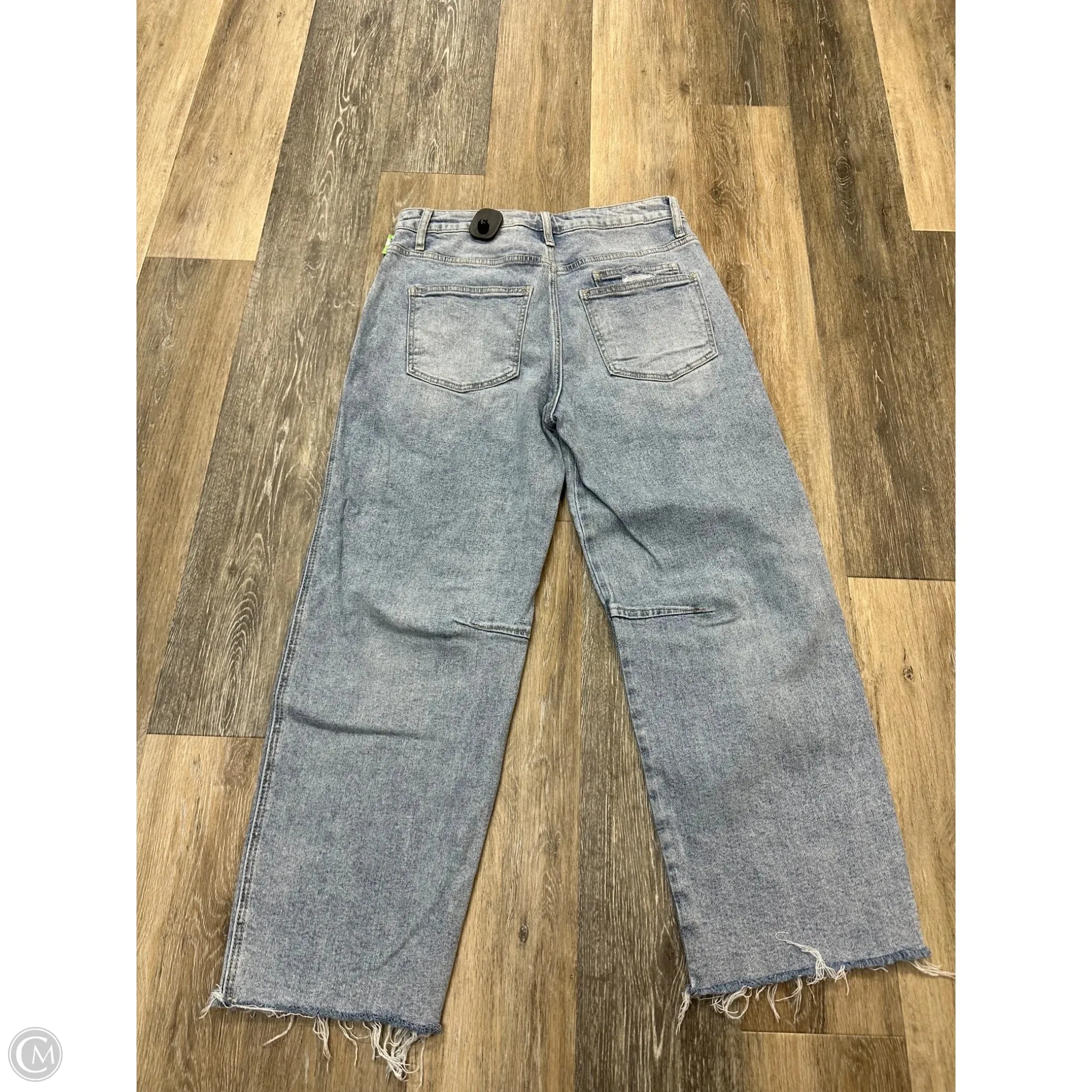 Jeans Boot Cut By Vervet In Blue Denim, Size: 10