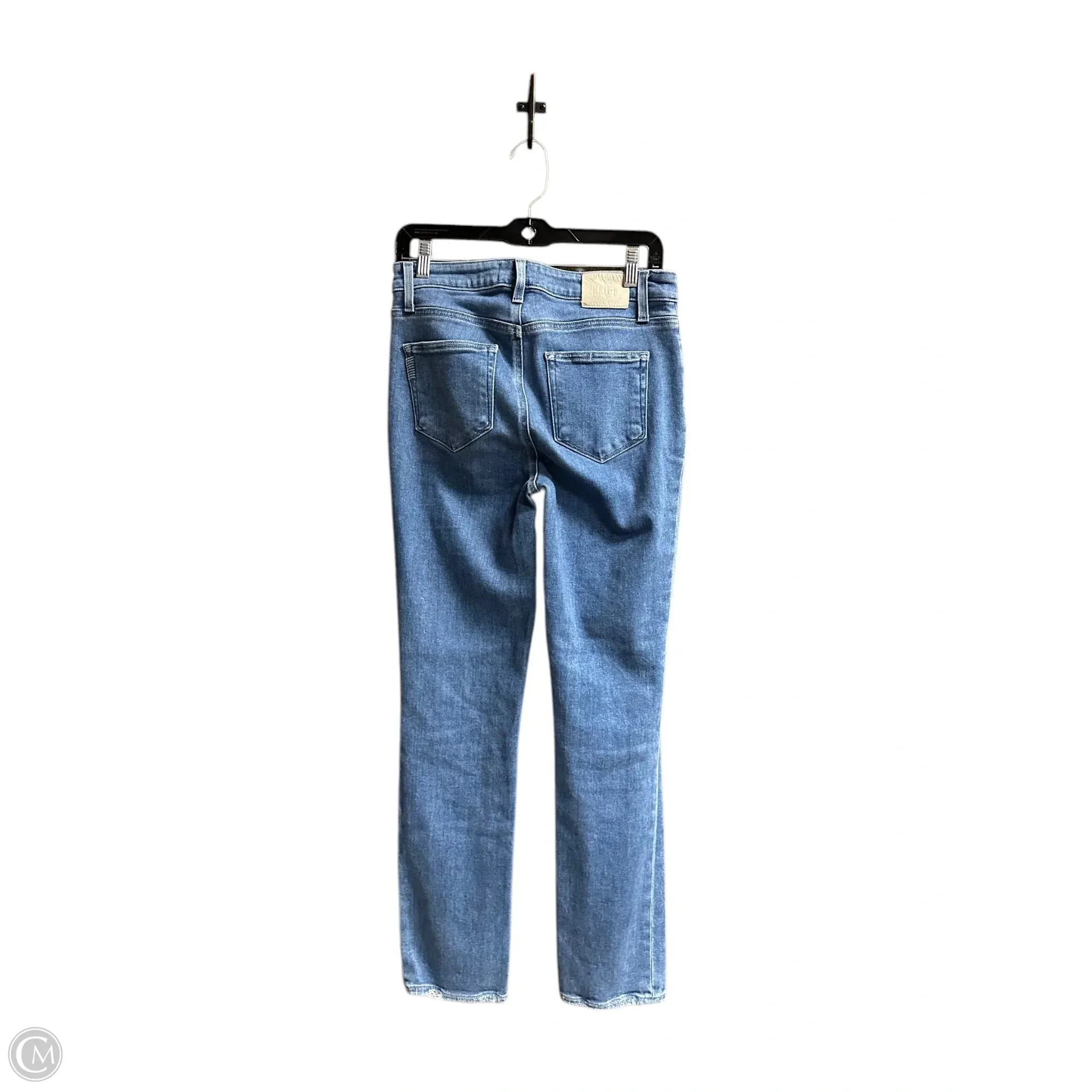Jeans Skinny By Paige In Blue Denim, Size: 6
