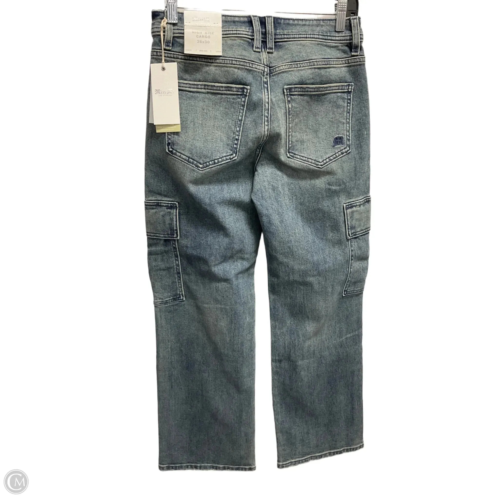 Jeans Wide Leg By Miss Me In Blue, Size: 2