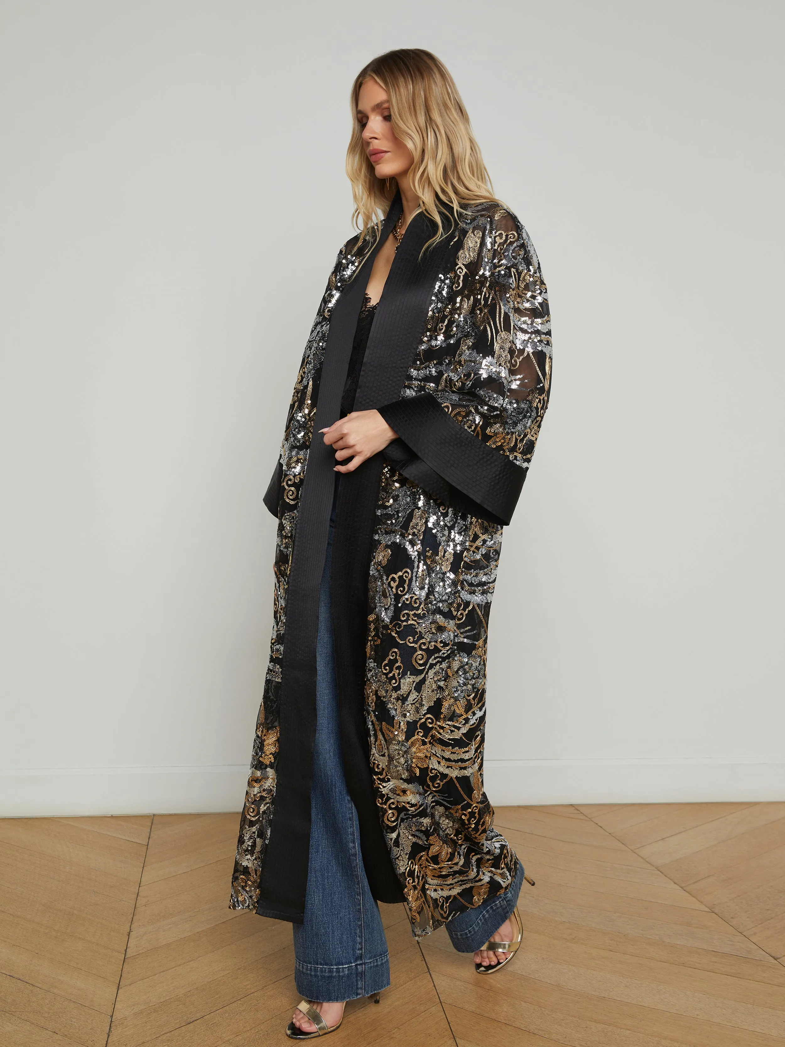 Jin Embellished Kimono