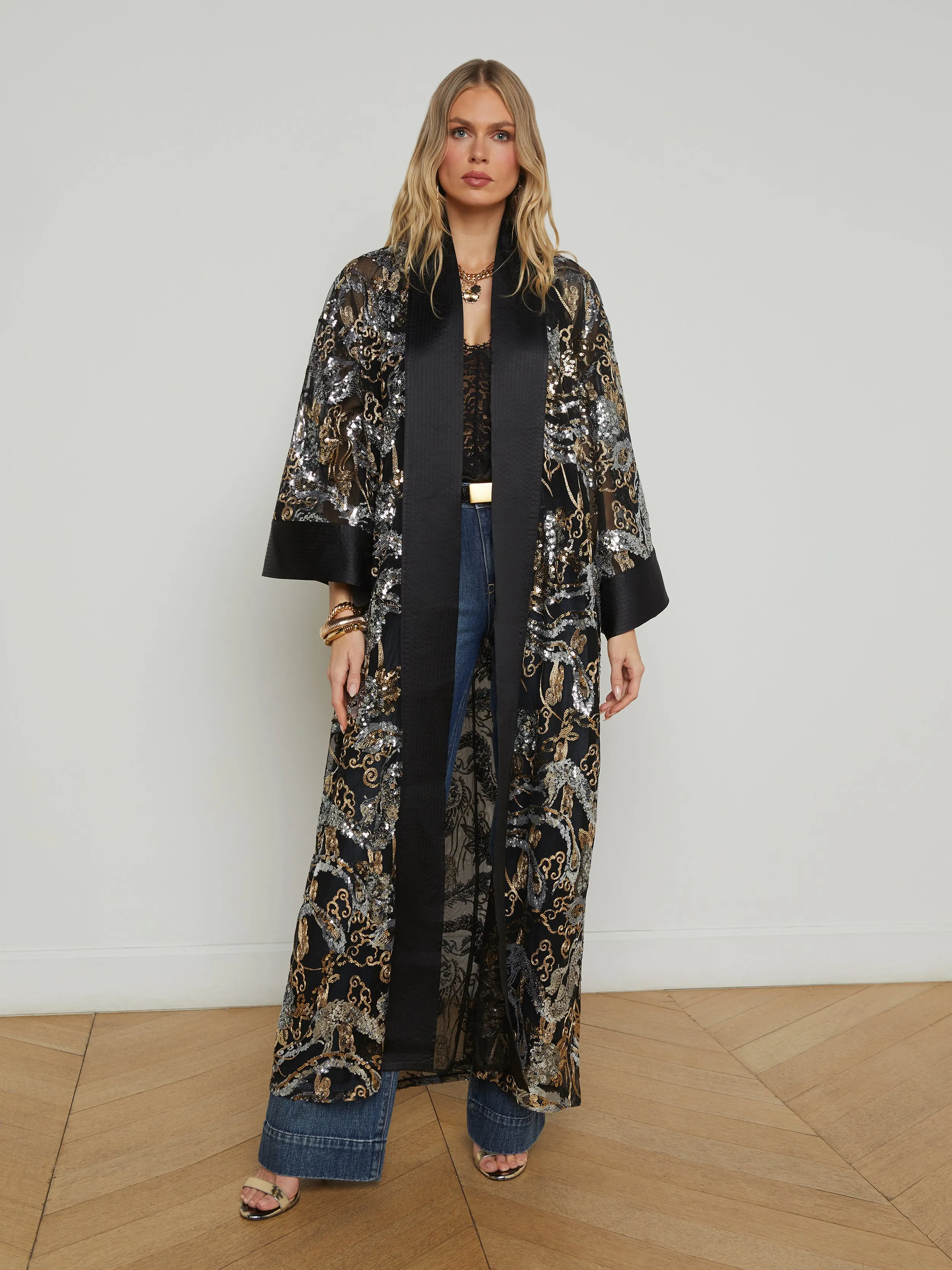 Jin Embellished Kimono