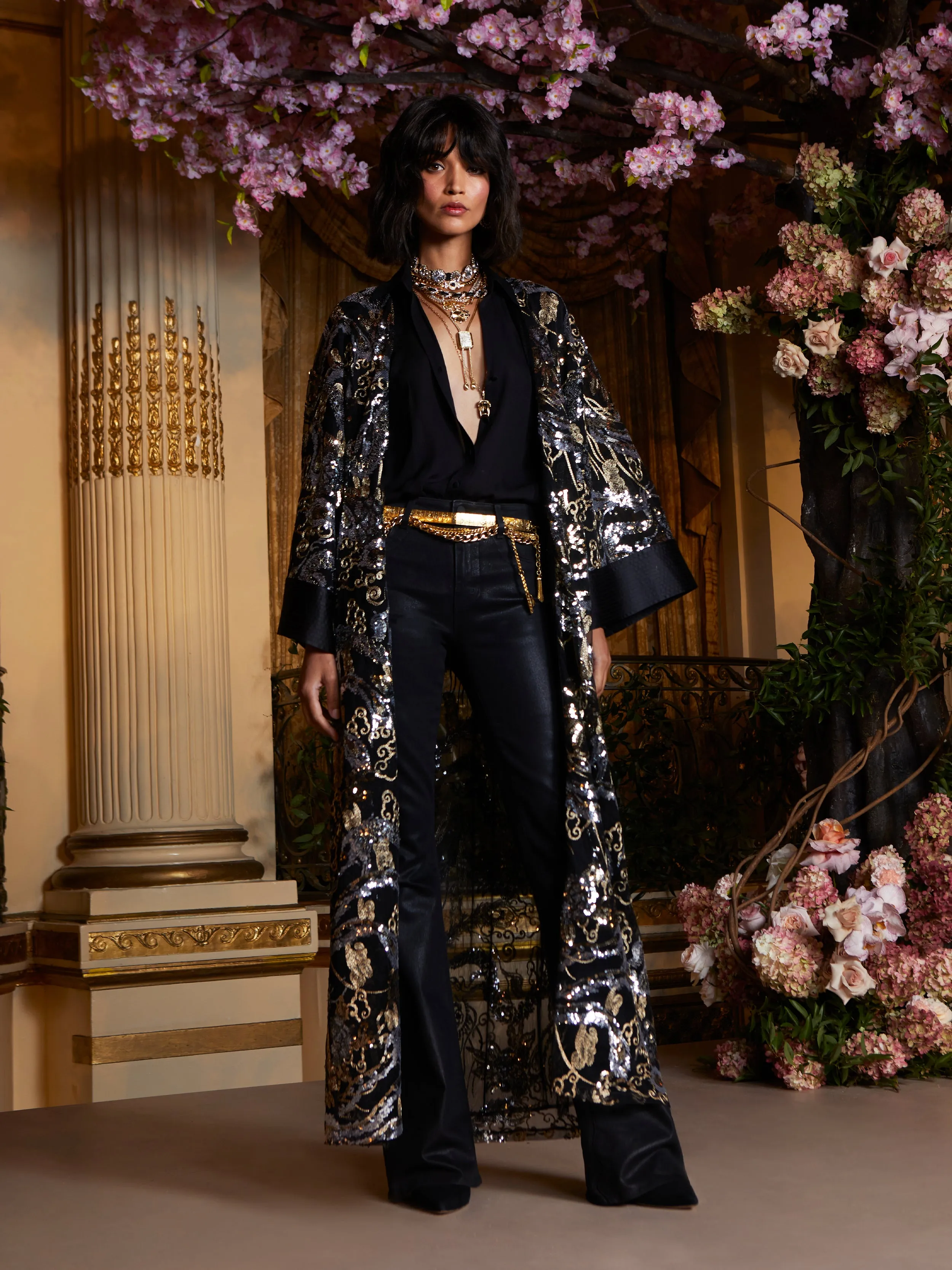 Jin Embellished Kimono