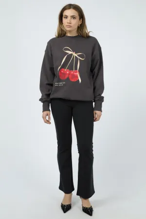 Jorge Cherry Crew Washed Black