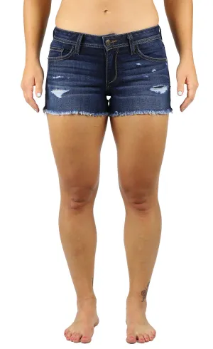 Joy Short Dark Wash