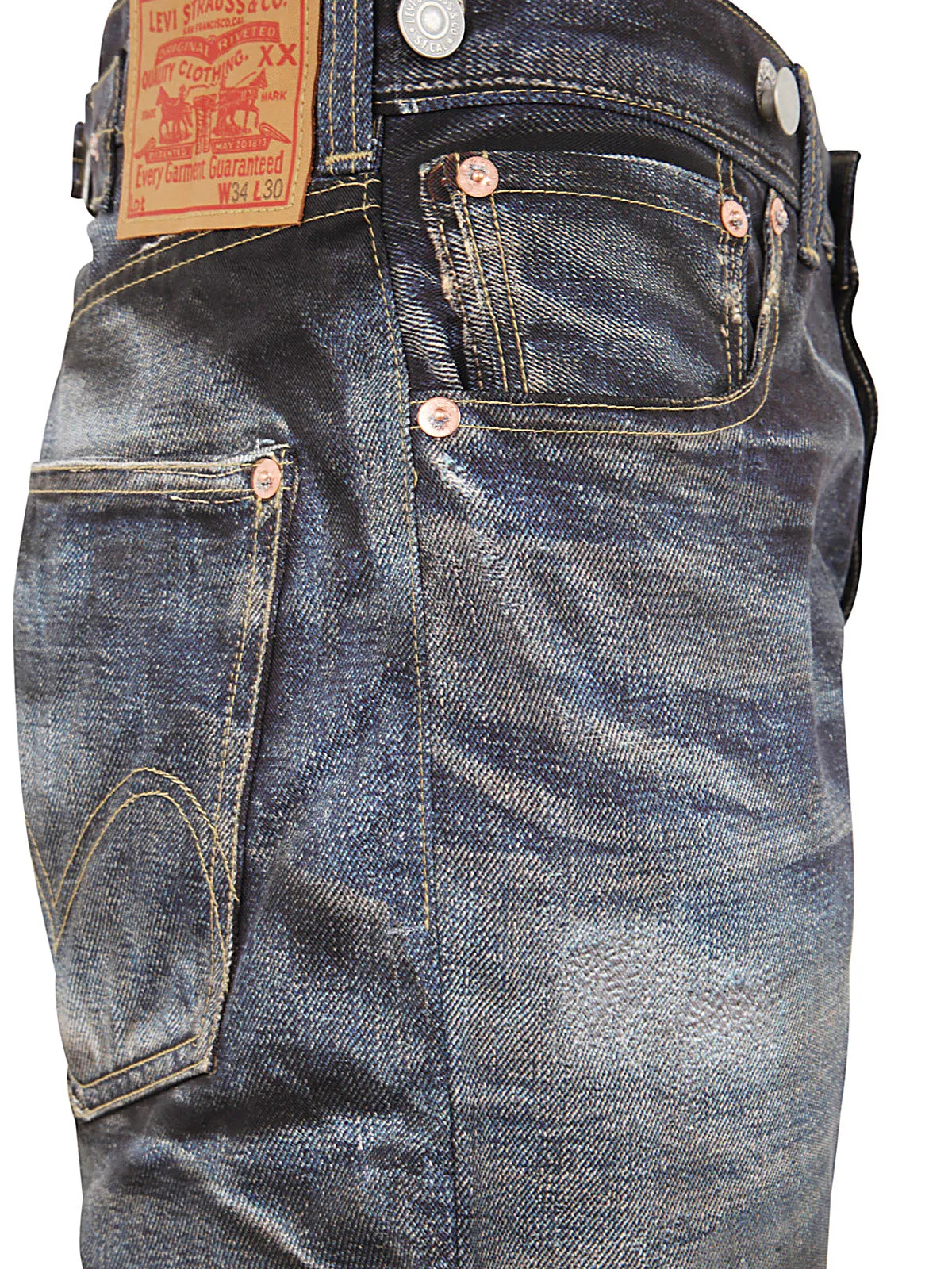 Junya Watanabe MAN Logo Patch Straight-Leg Jeans