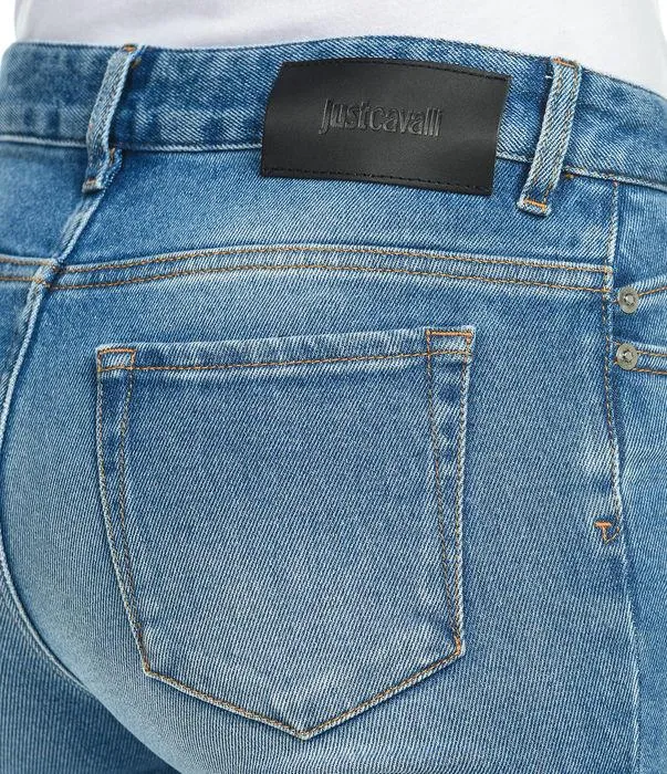 Just Cavalli High-Waisted Slim Fit Jeans