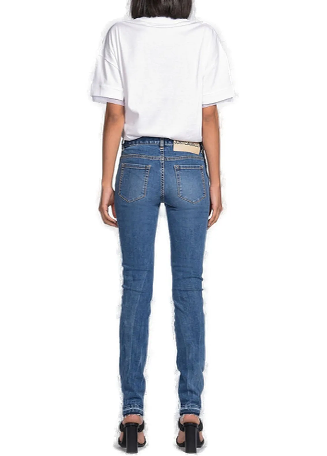 Just Cavalli Mid-Rise Slim Fit Jeans