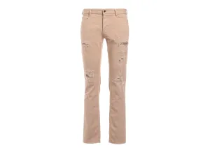 Just Cavalli Ripped Slim-Fit Jeans