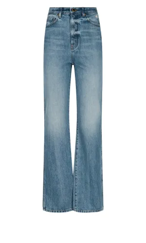 Khaite Danielle Straight Leg Jeans
