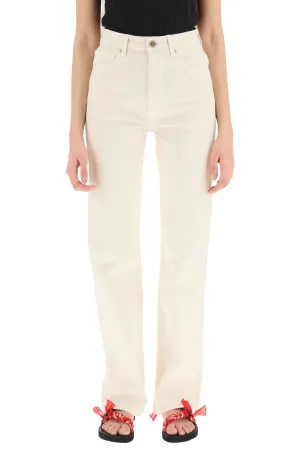Khaite Danielle Straight-Leg Jeans