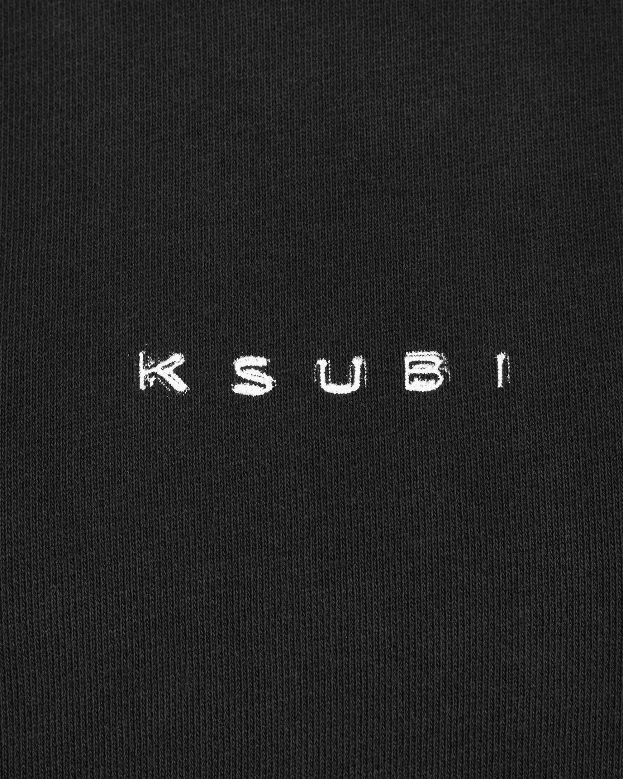 Ksubi Jeans Dymo Hoodie Tru Black