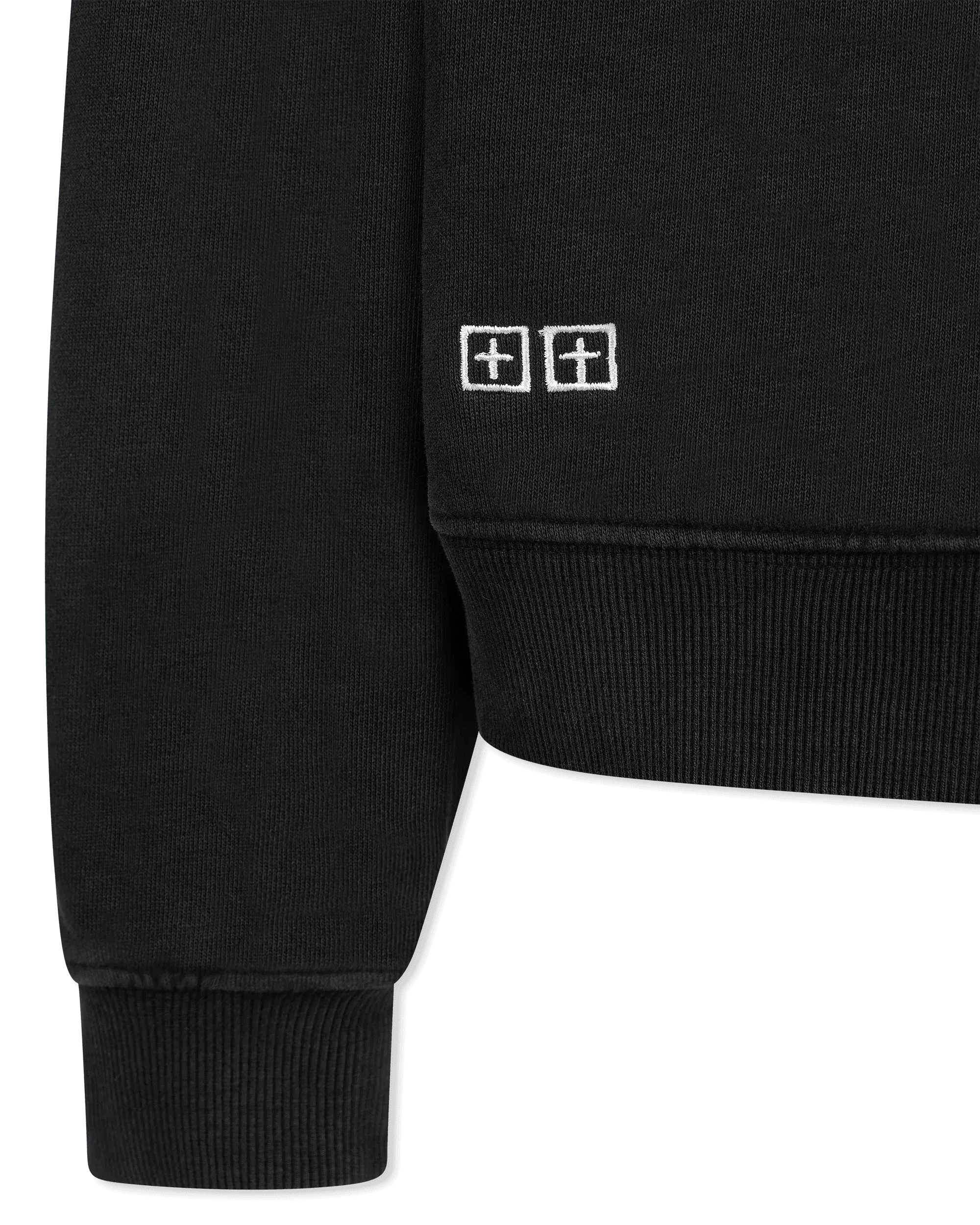 Ksubi Jeans Dymo Hoodie Tru Black