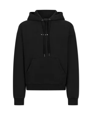 Ksubi Jeans Dymo Hoodie Tru Black
