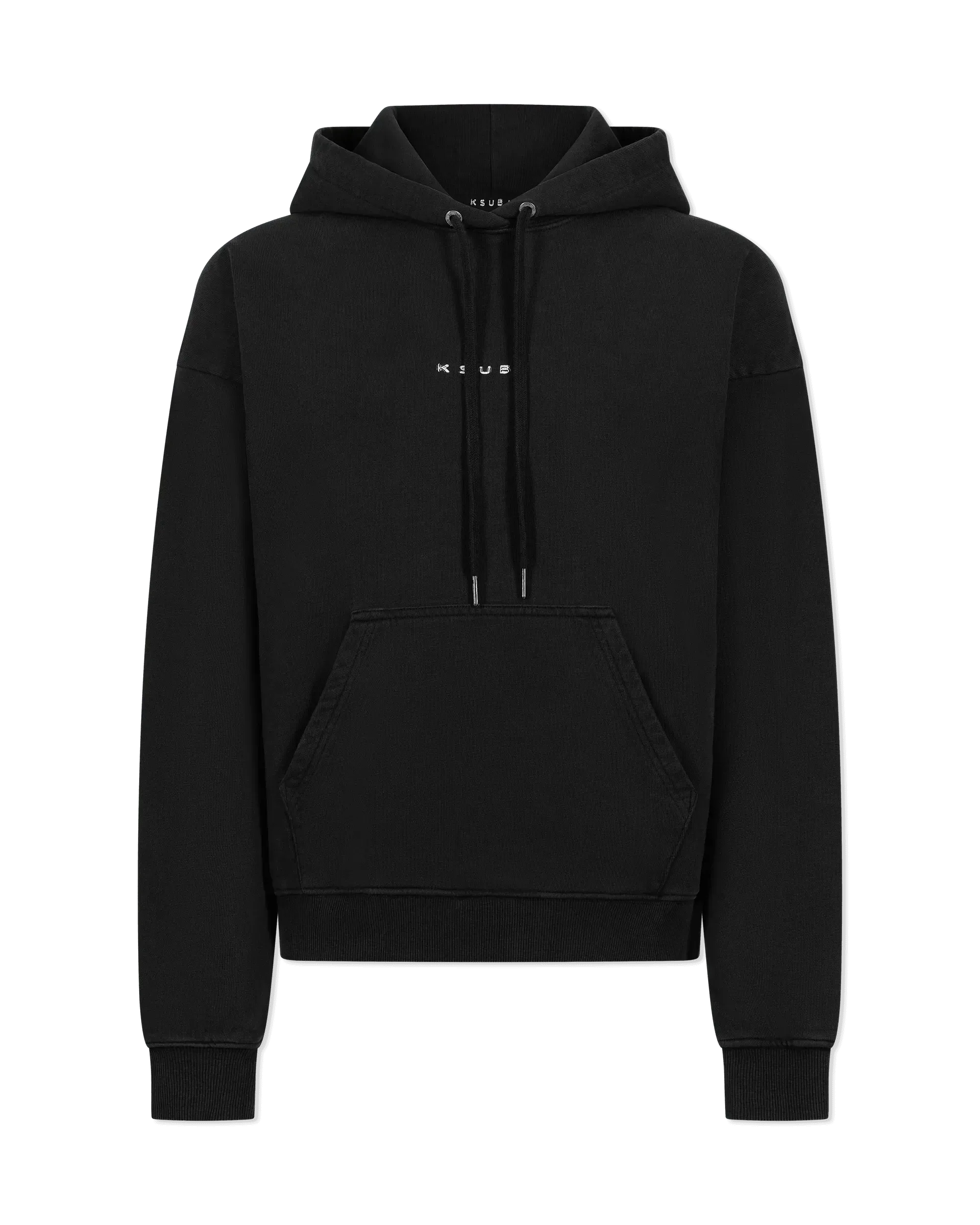 Ksubi Jeans Dymo Hoodie Tru Black