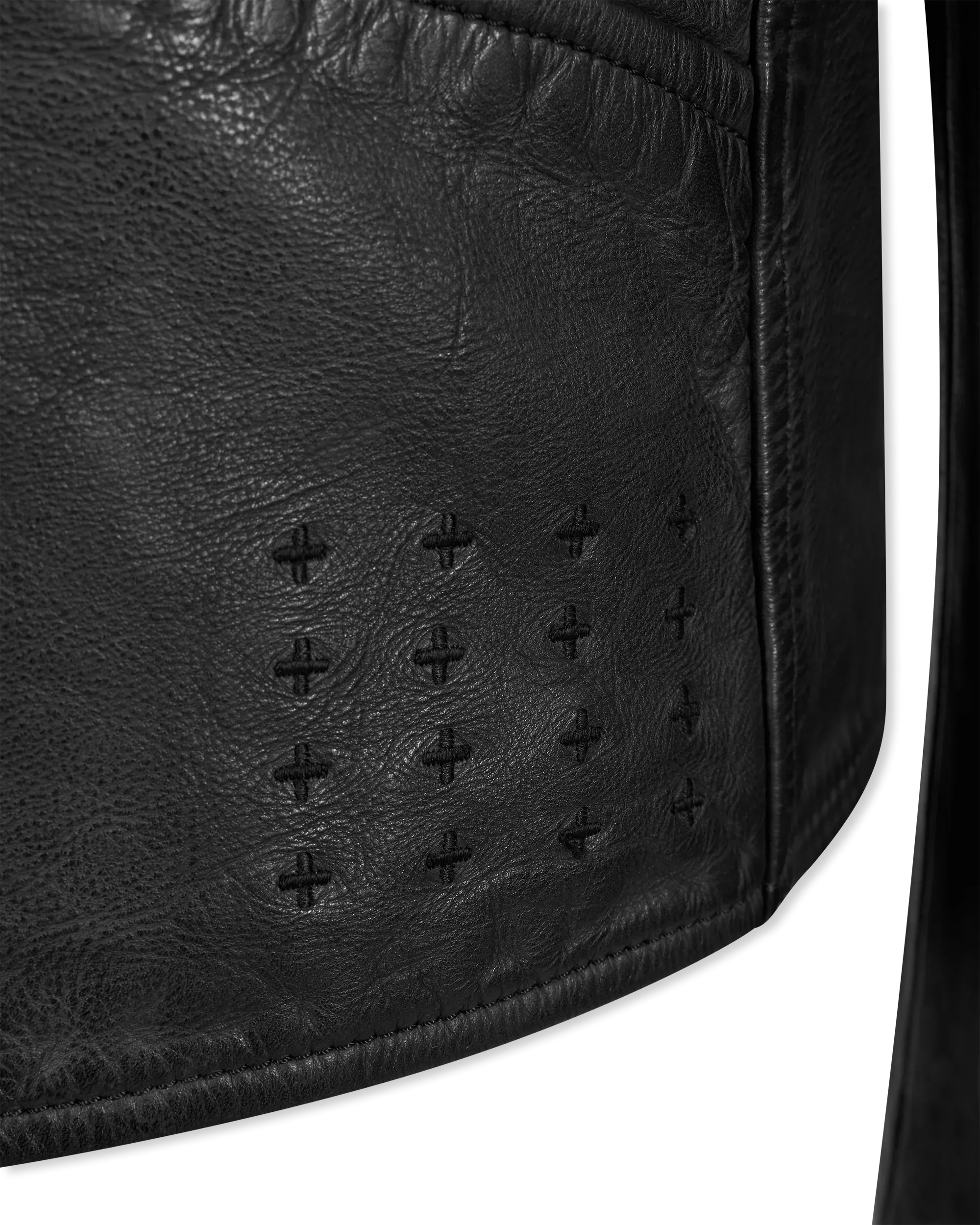 Ksubi Jeans Eagle Leather Jacket