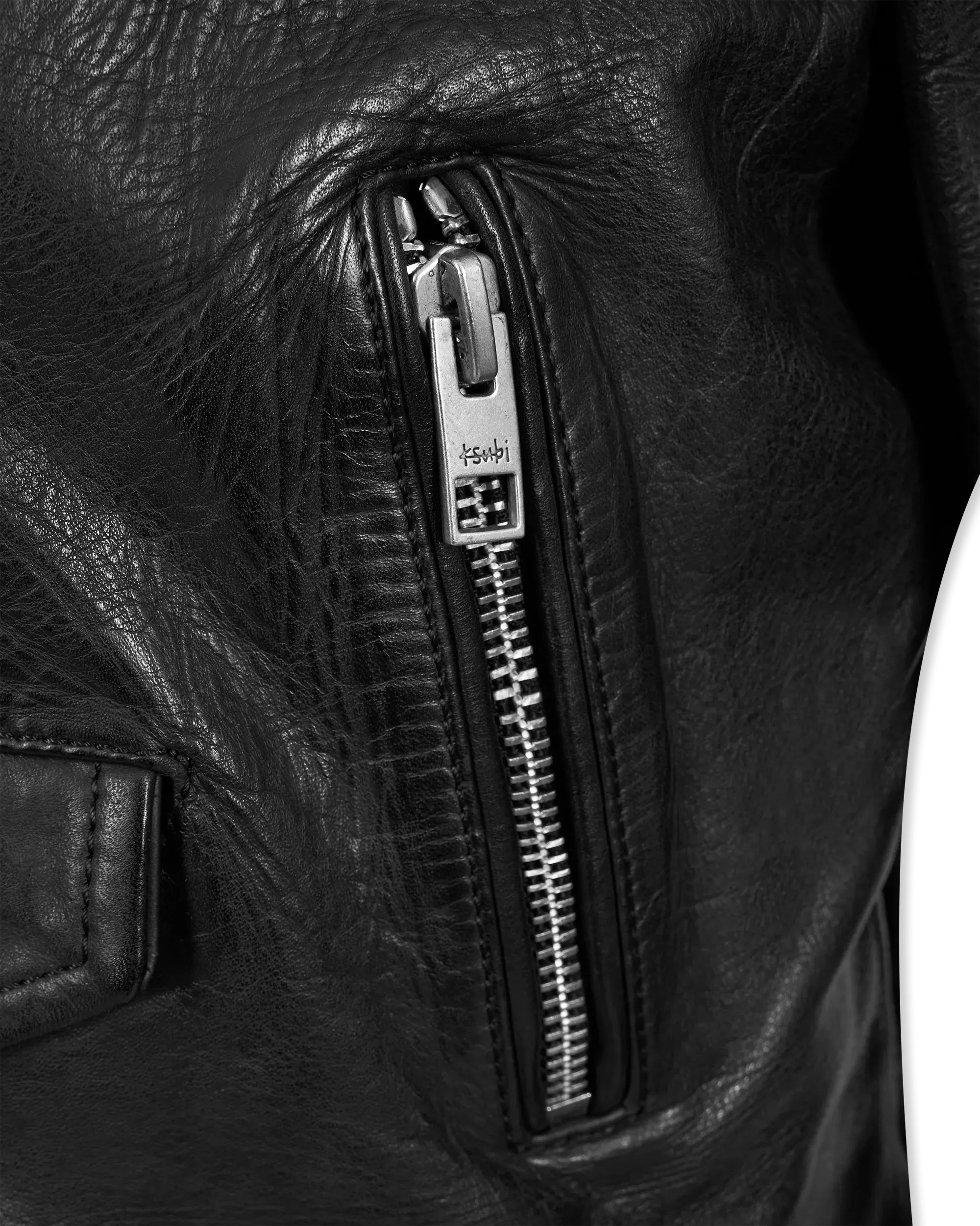 Ksubi Jeans Eagle Leather Jacket