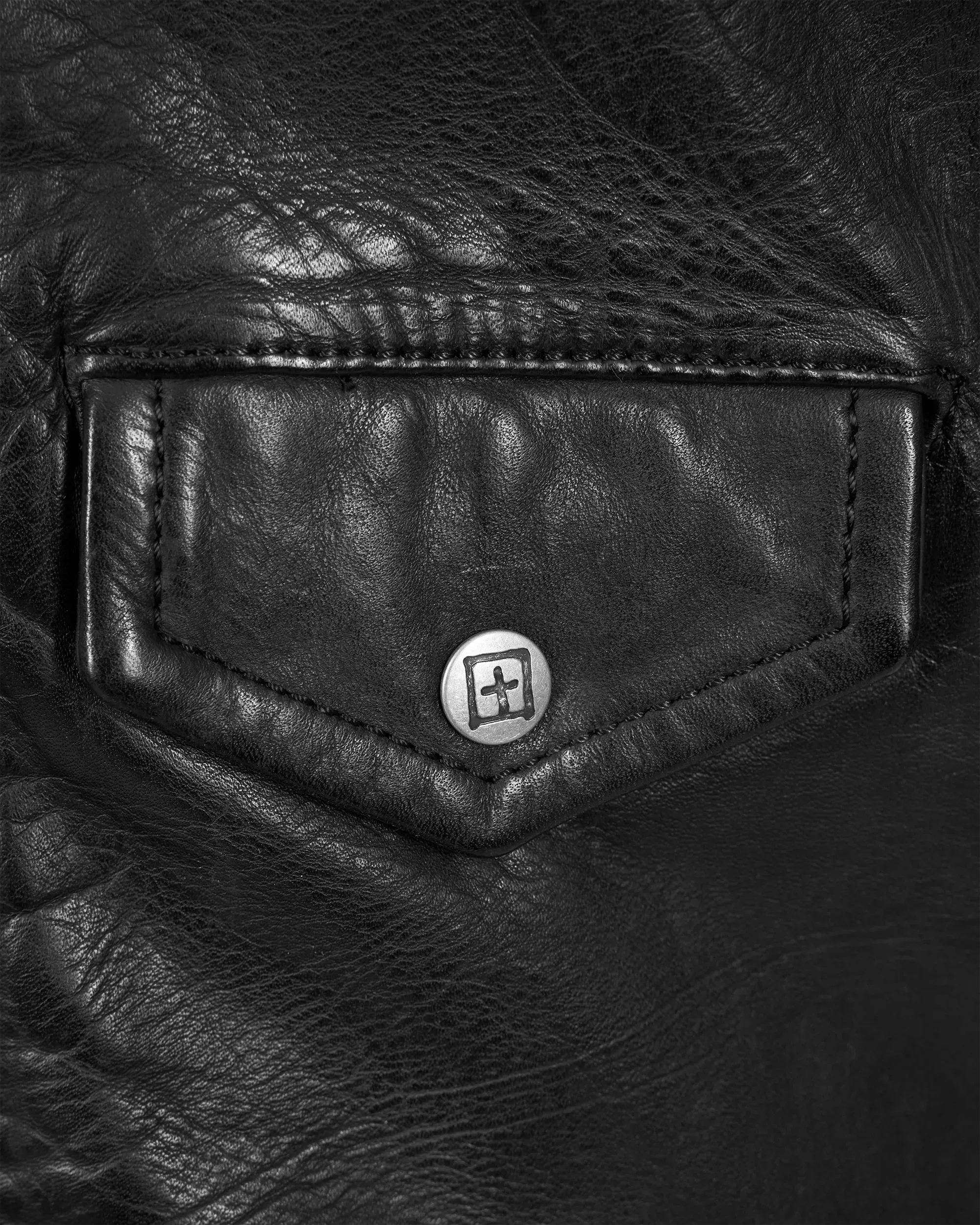 Ksubi Jeans Eagle Leather Jacket