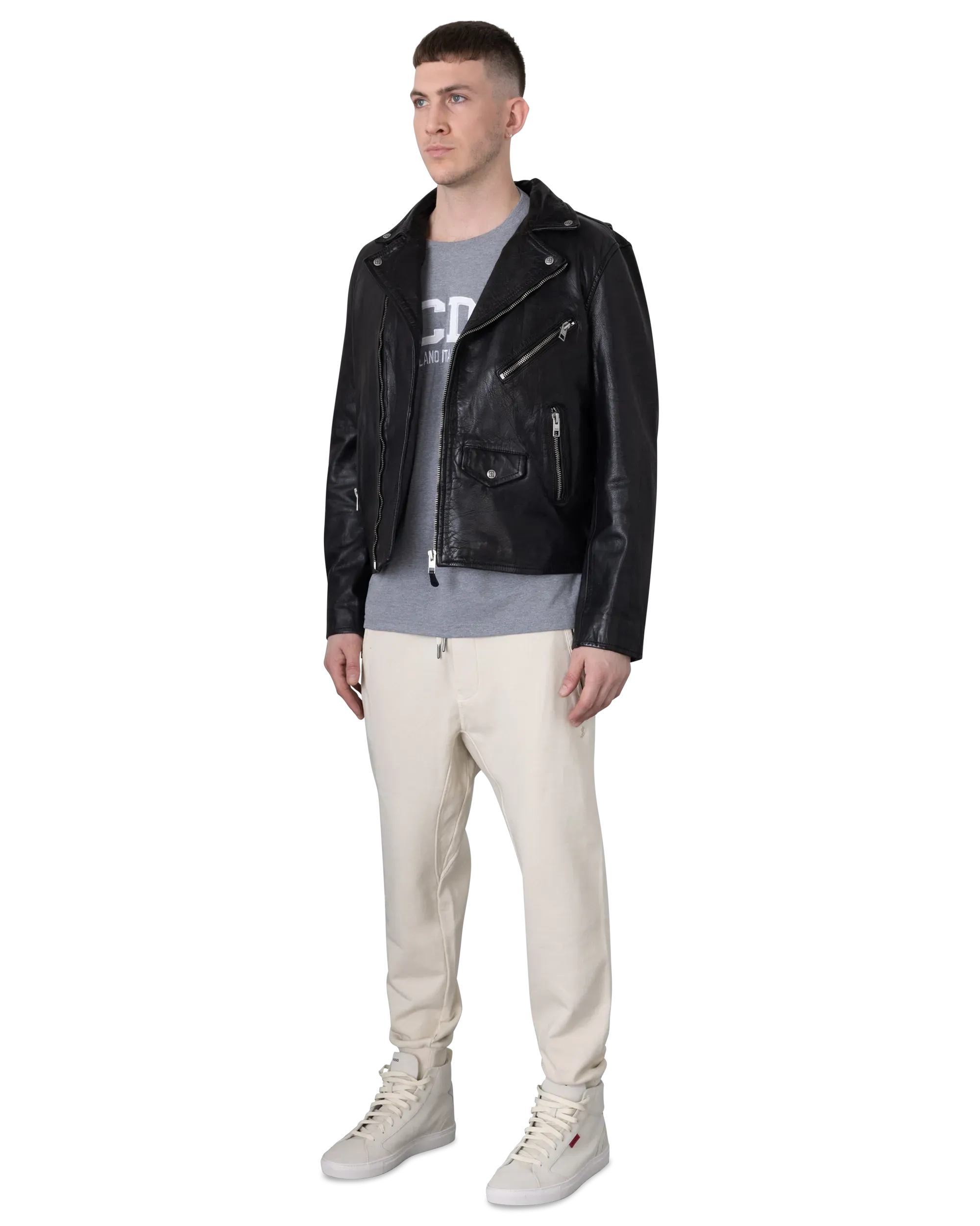 Ksubi Jeans Eagle Leather Jacket
