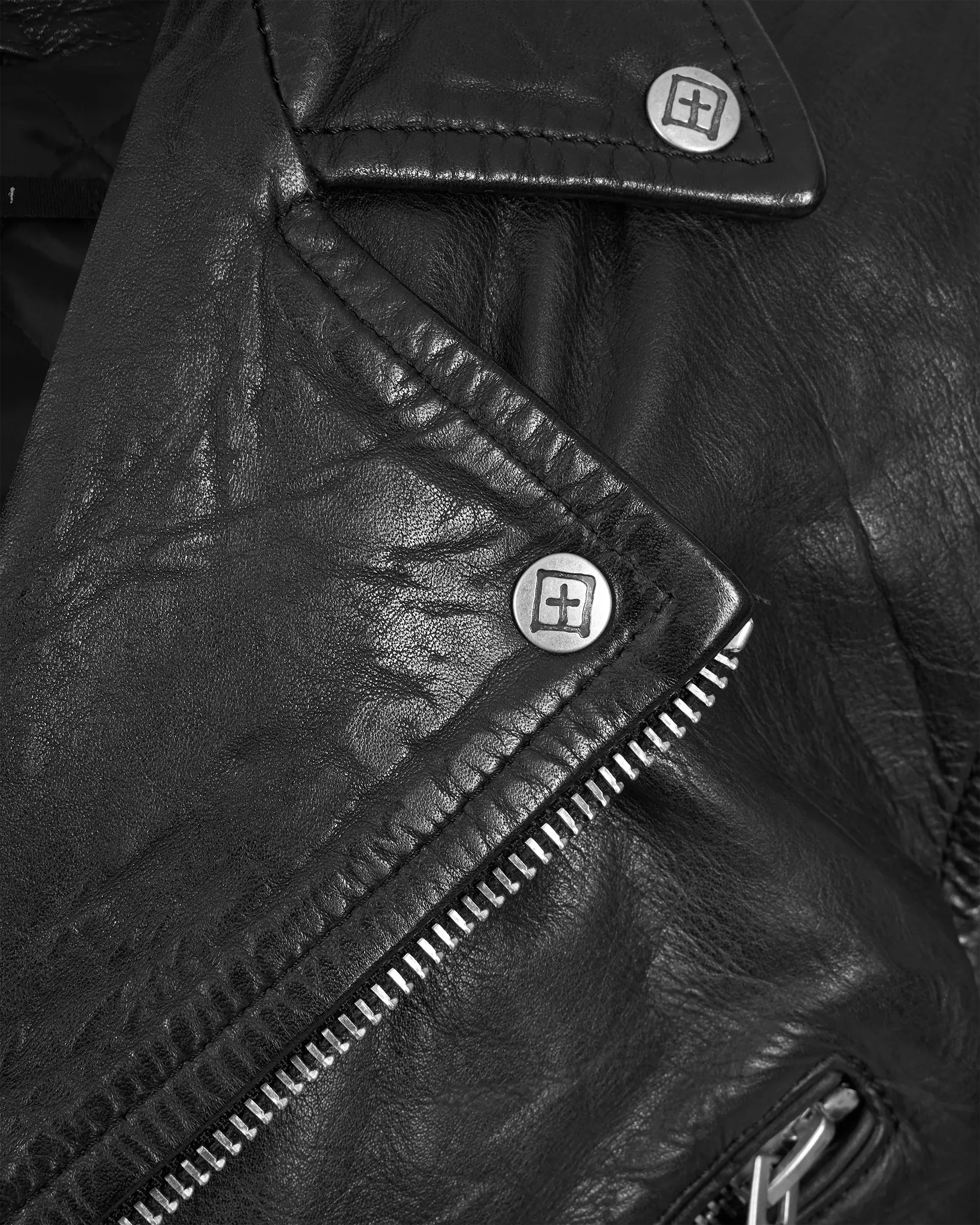 Ksubi Jeans Eagle Leather Jacket