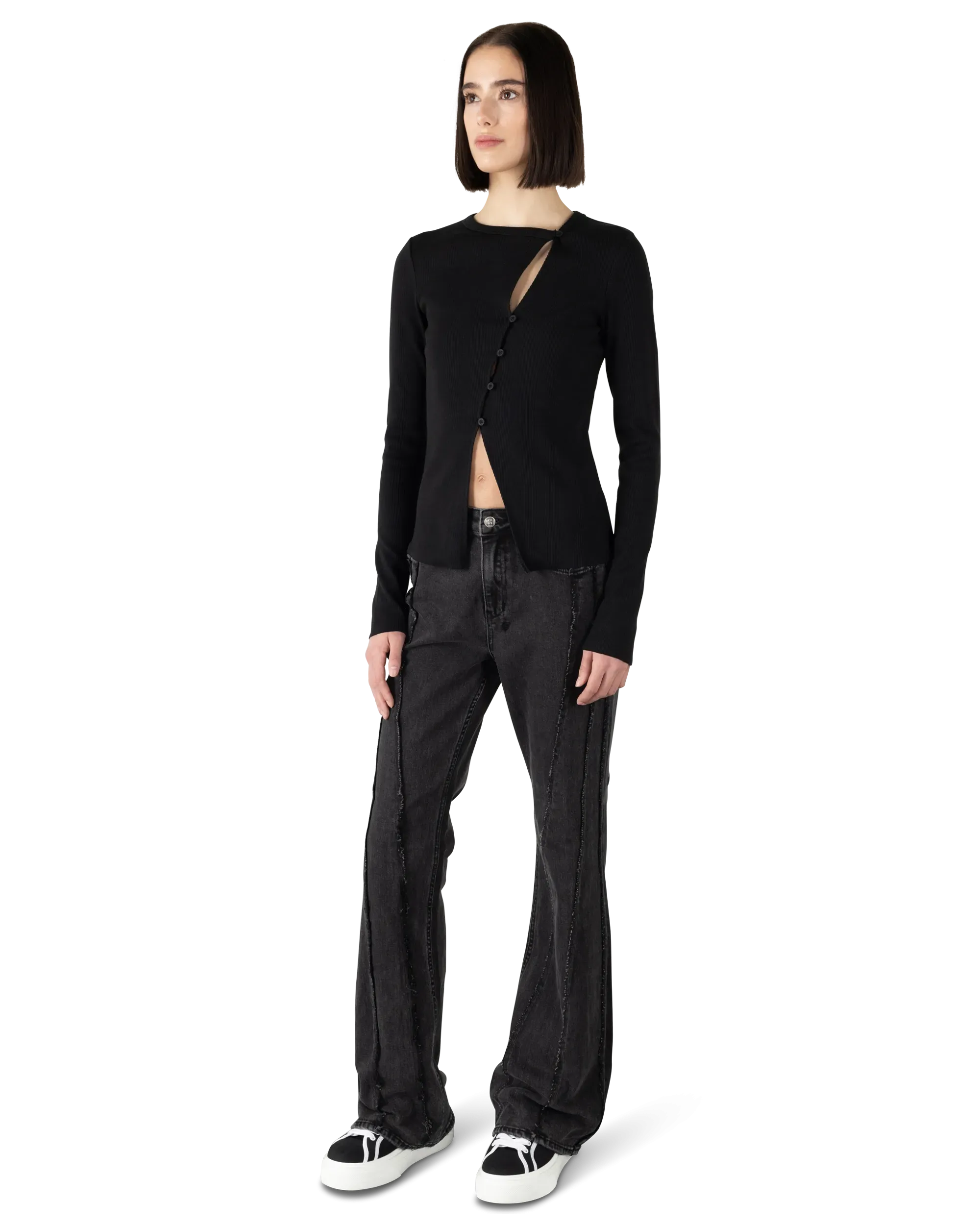 Ksubi Jeans Rework LS Top