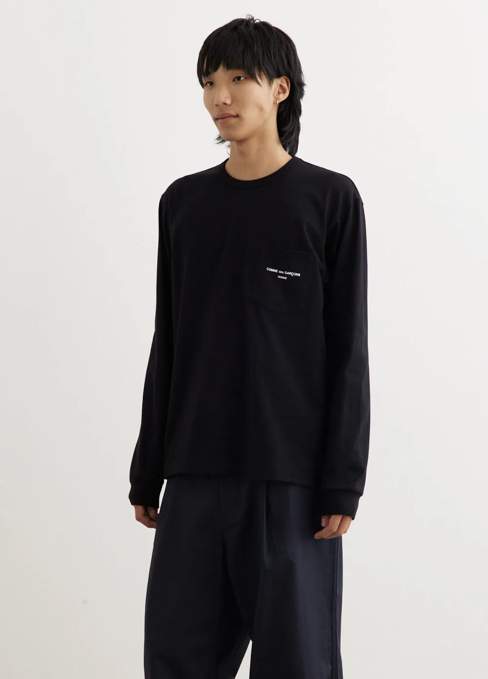 Logo Print Long-Sleeve T-Shirt