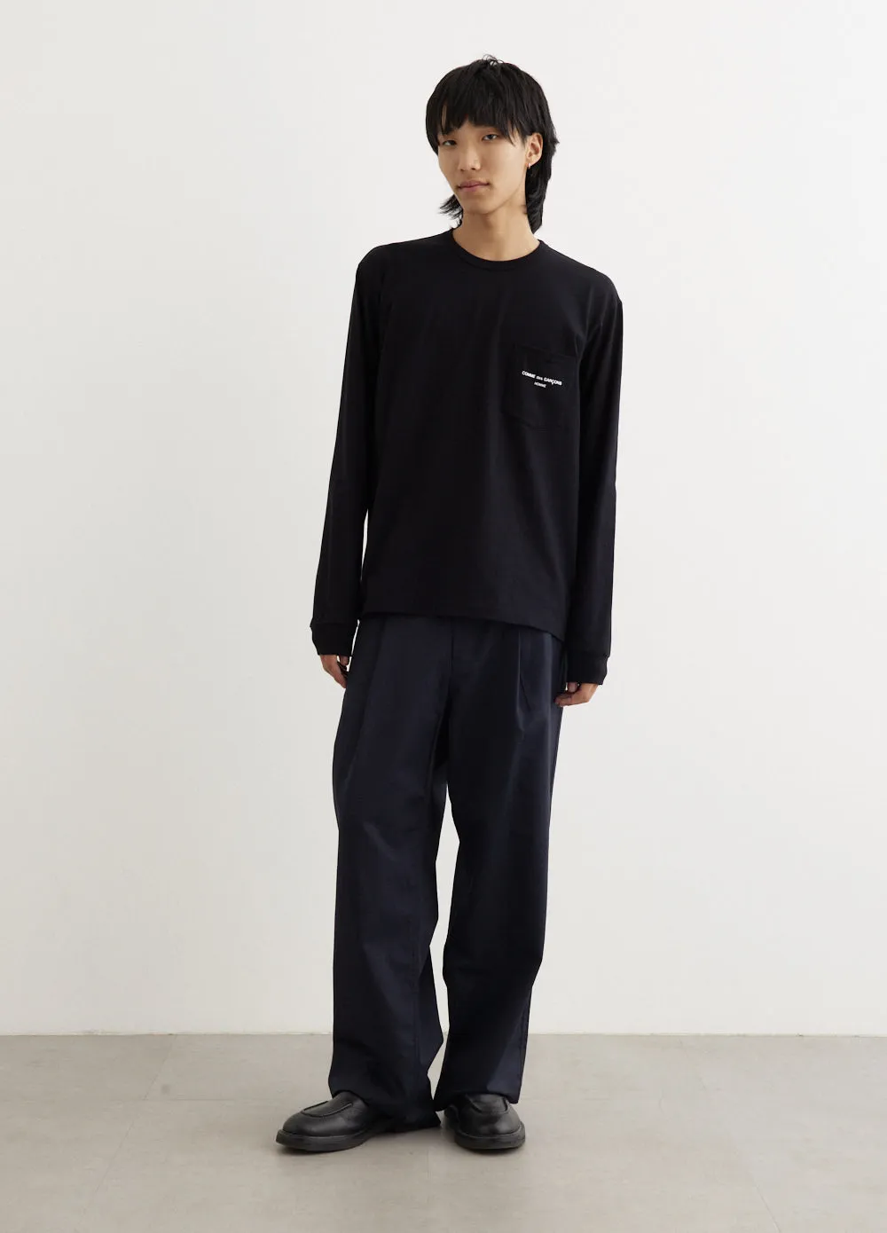 Logo Print Long-Sleeve T-Shirt