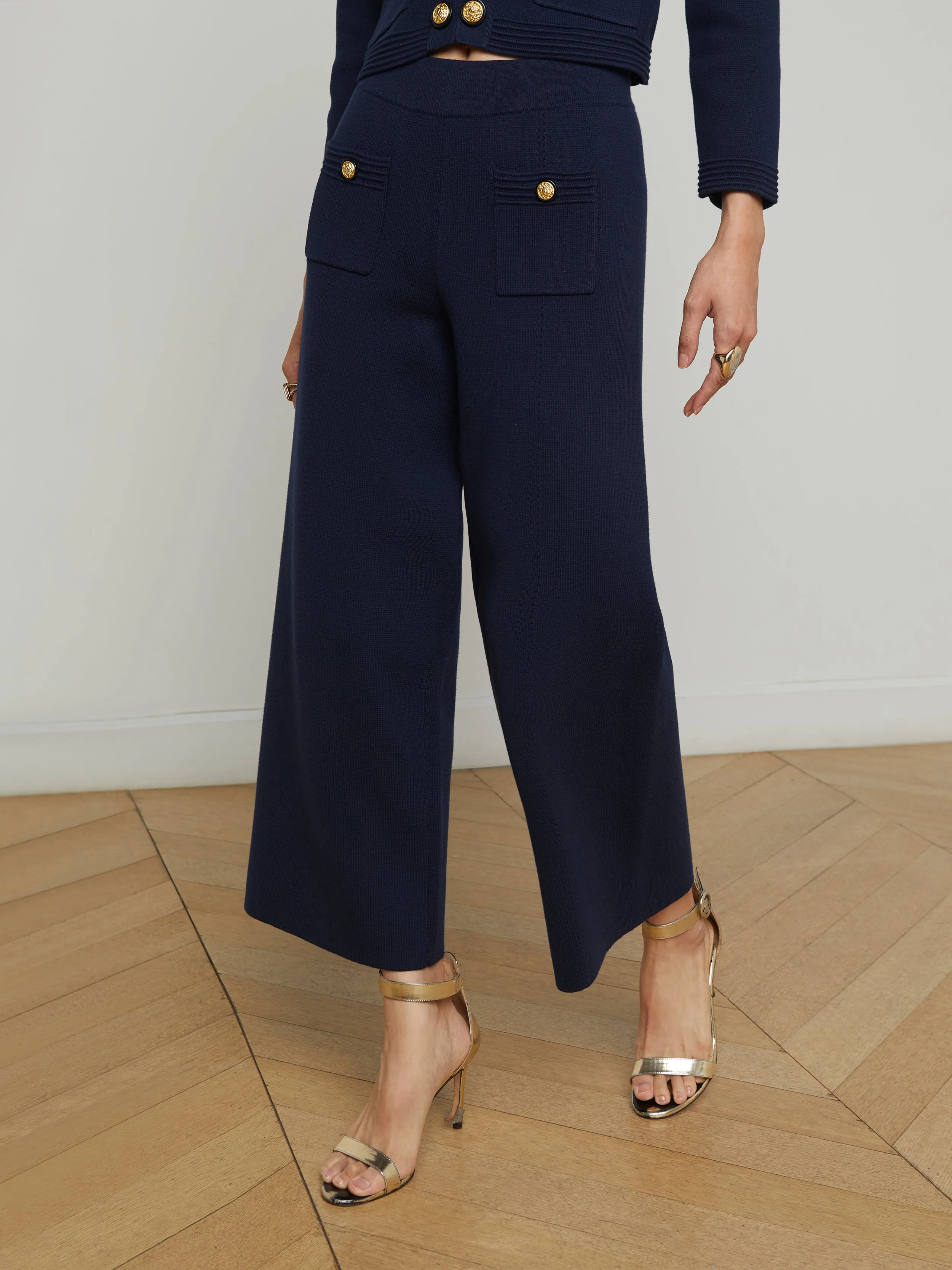 Madrid Wide-Leg Knit Pant