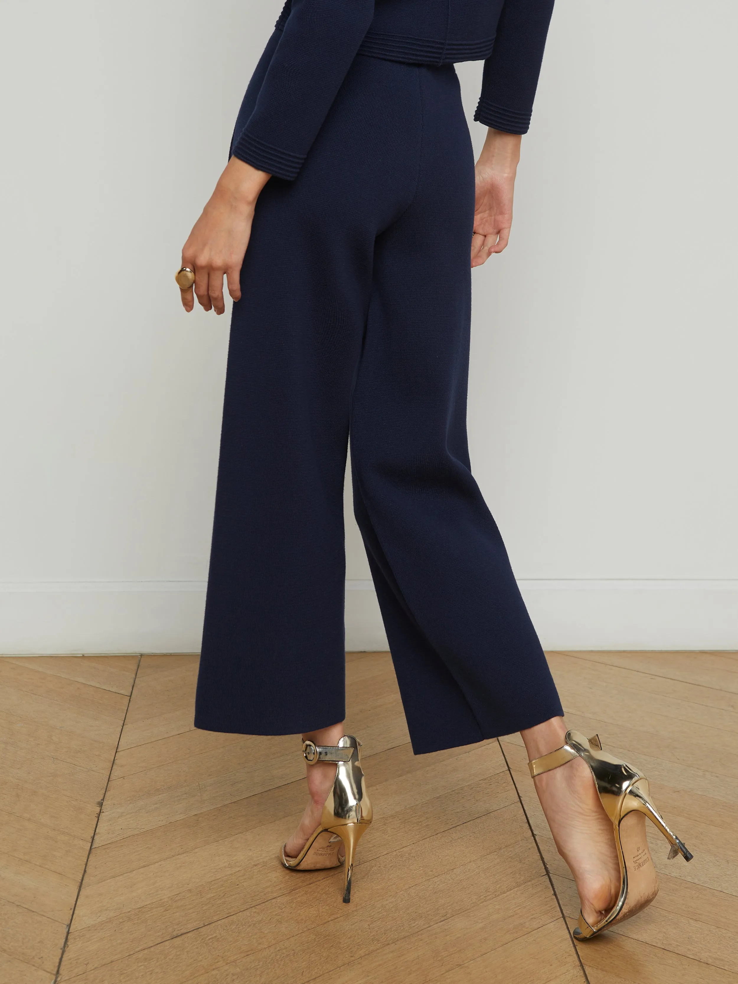 Madrid Wide-Leg Knit Pant