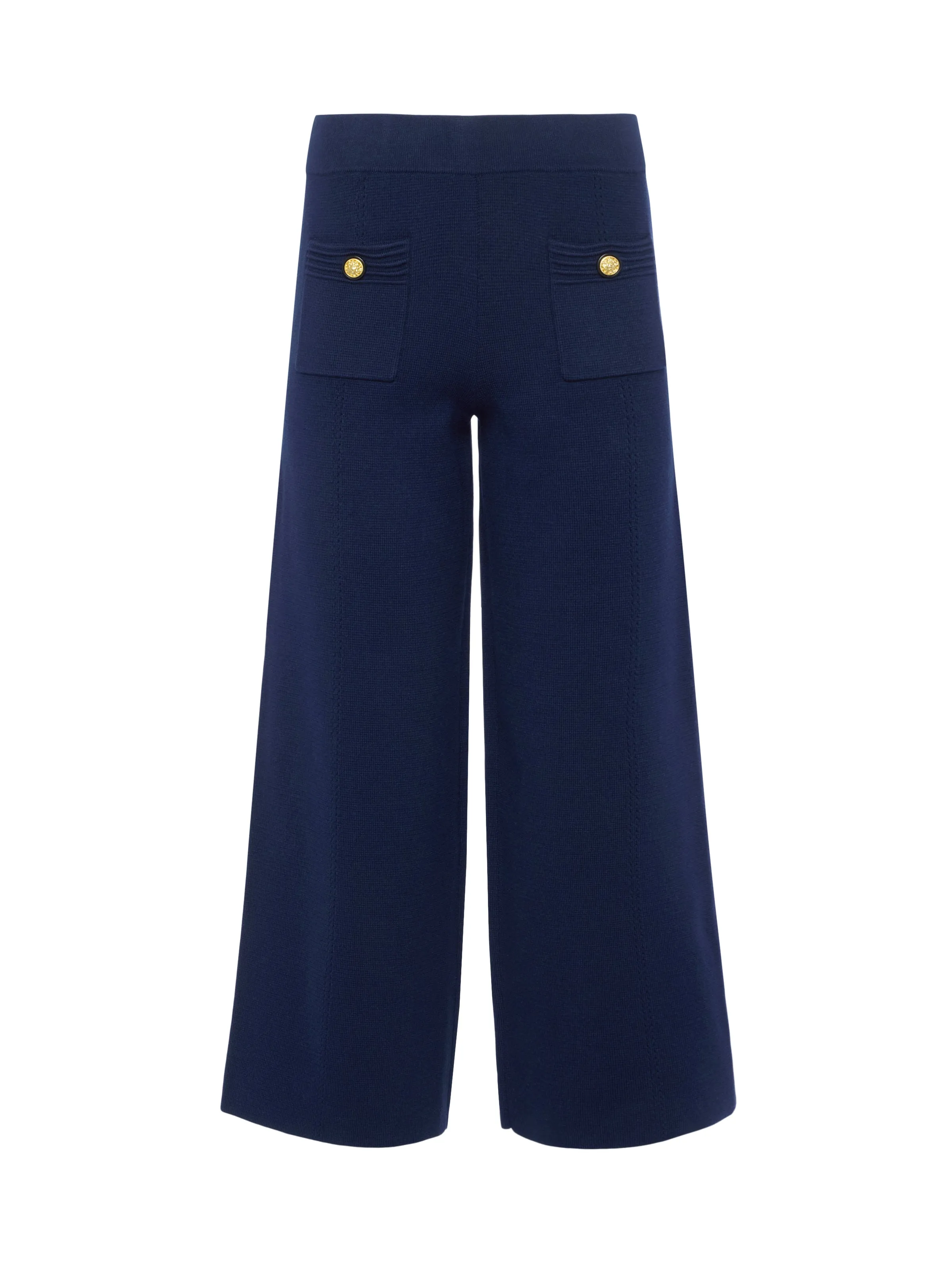 Madrid Wide-Leg Knit Pant