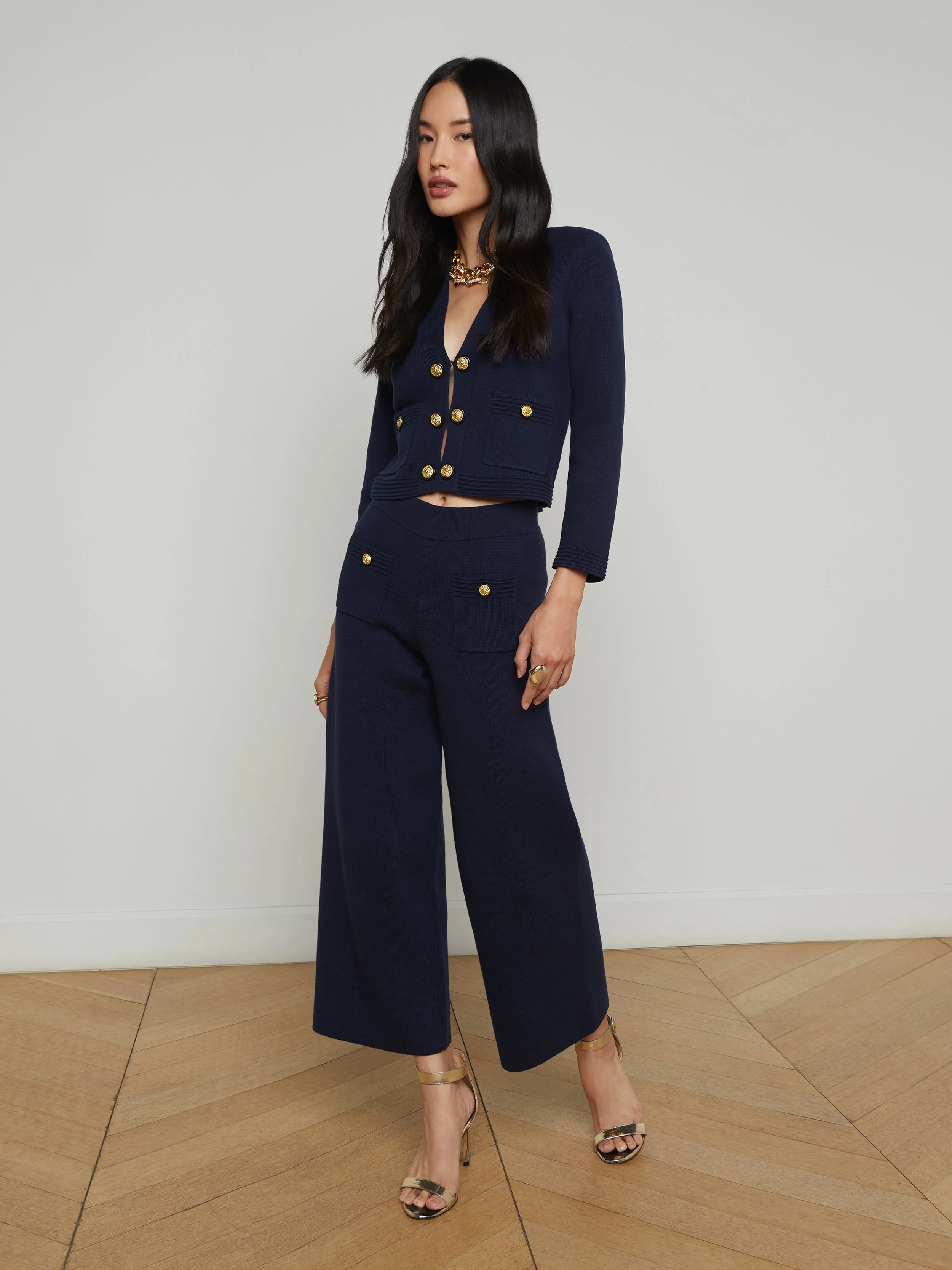 Madrid Wide-Leg Knit Pant
