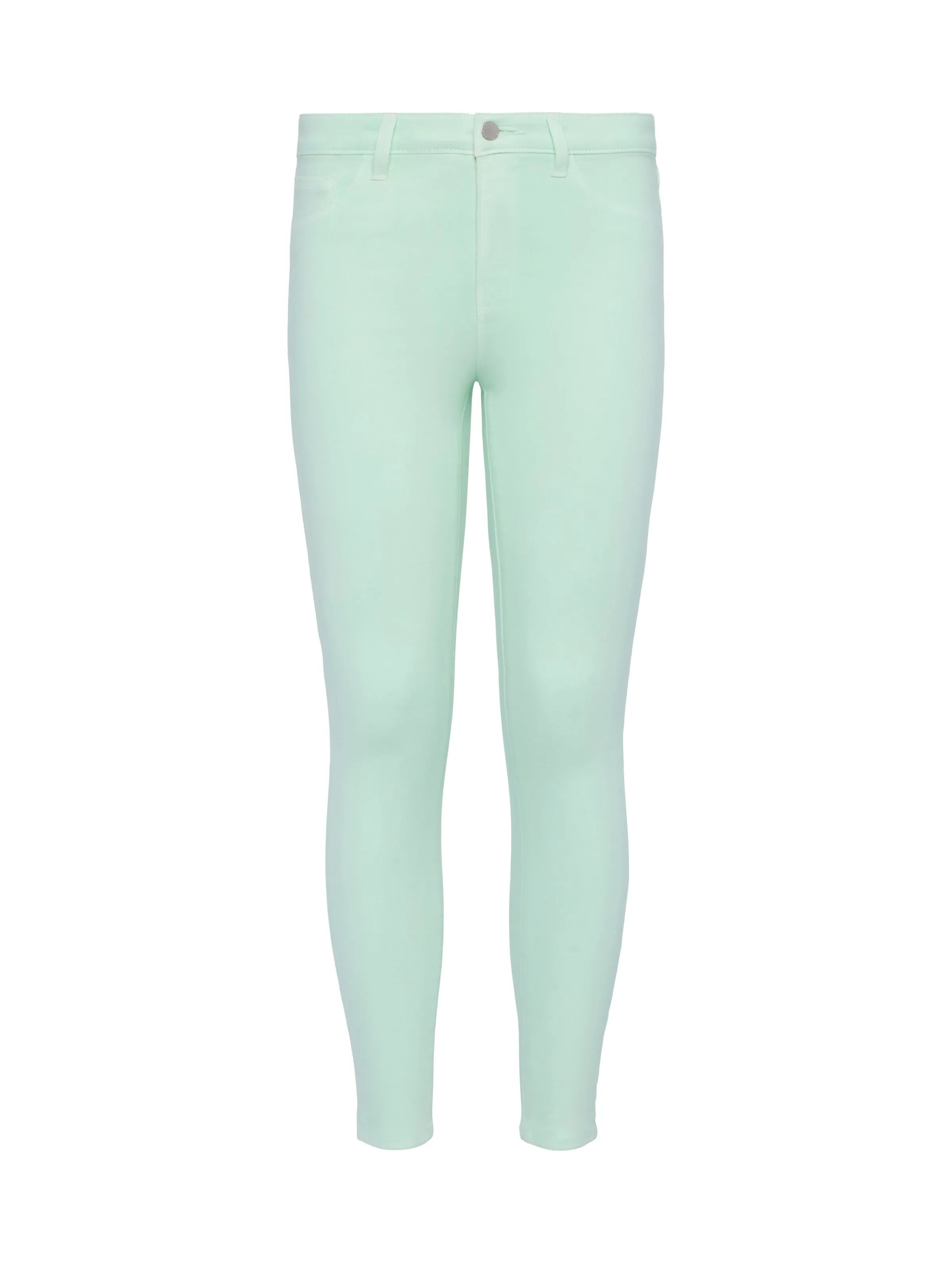 Margot Coated Cropped Skinny Jean