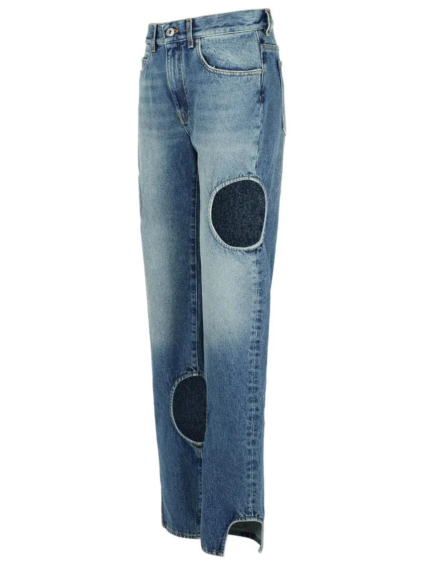 'Meteor' Blue Denim Jeans