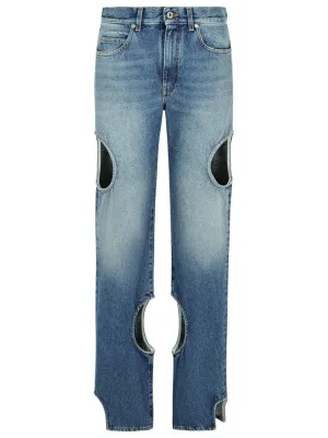 'Meteor' Blue Denim Jeans