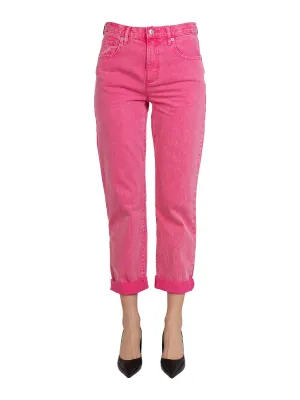 Michael Michael Kors Straight Leg Cropped Jeans