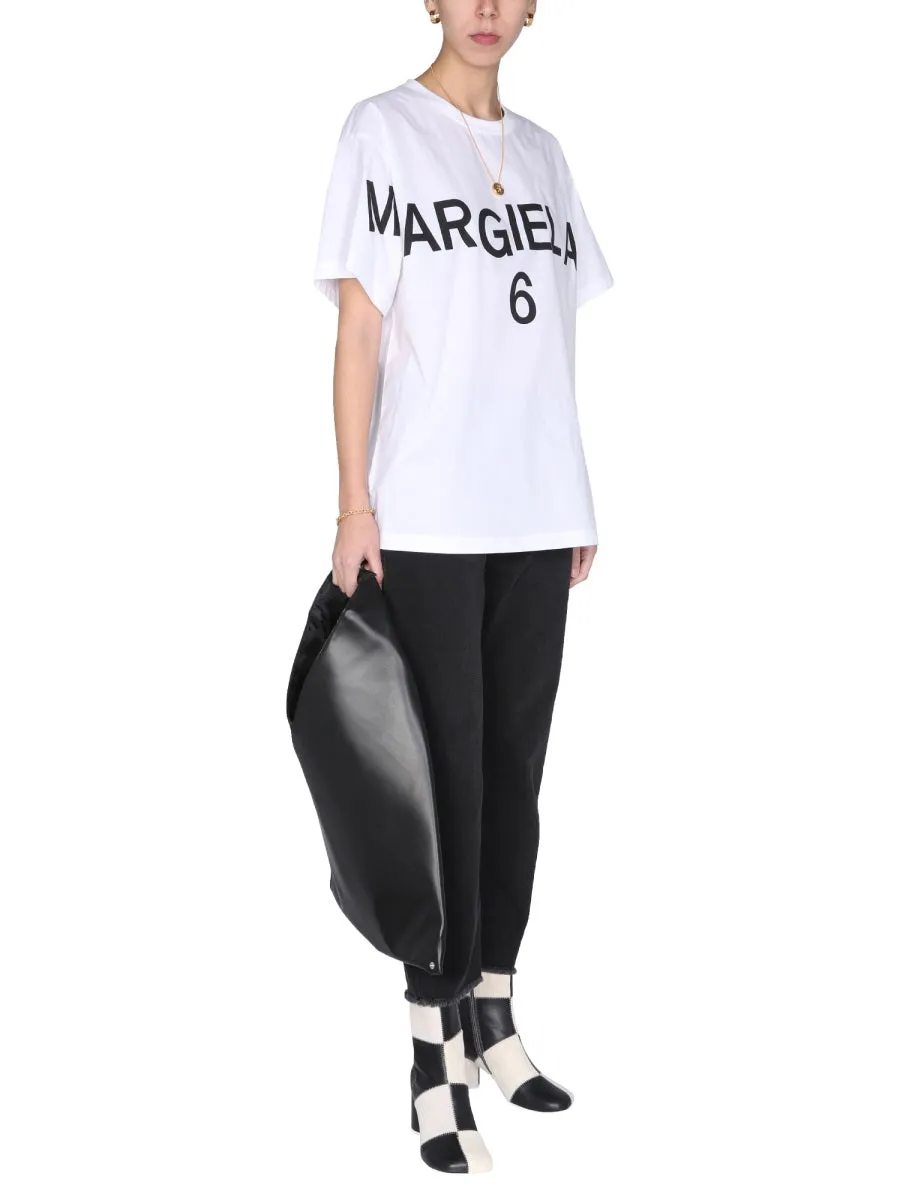 MM6 Maison Margiela High-Rise Boyfriend Jeans
