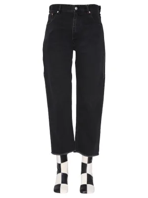 MM6 Maison Margiela High-Rise Boyfriend Jeans