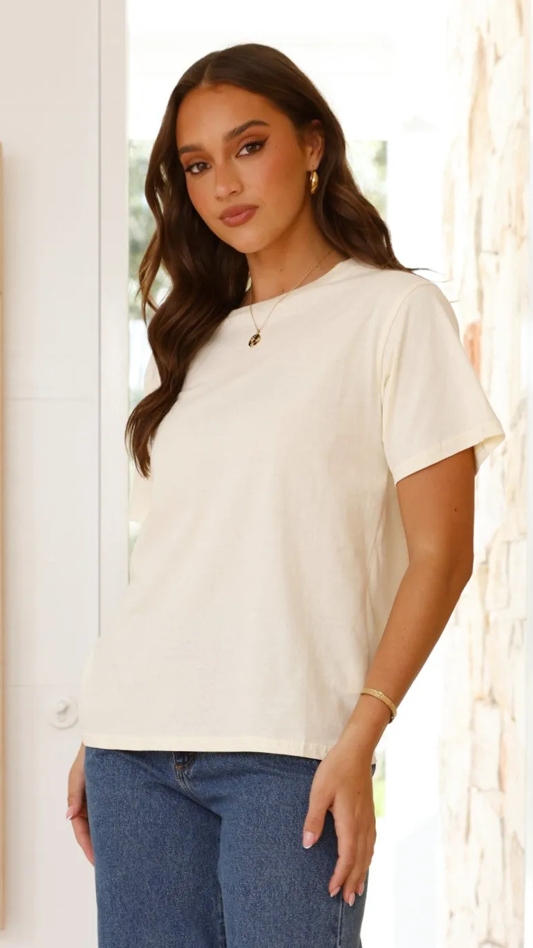 Nelli T-Shirt - Butter