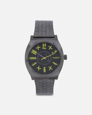 Nixon X Nirvana Time Teller Watch Black Nirvana